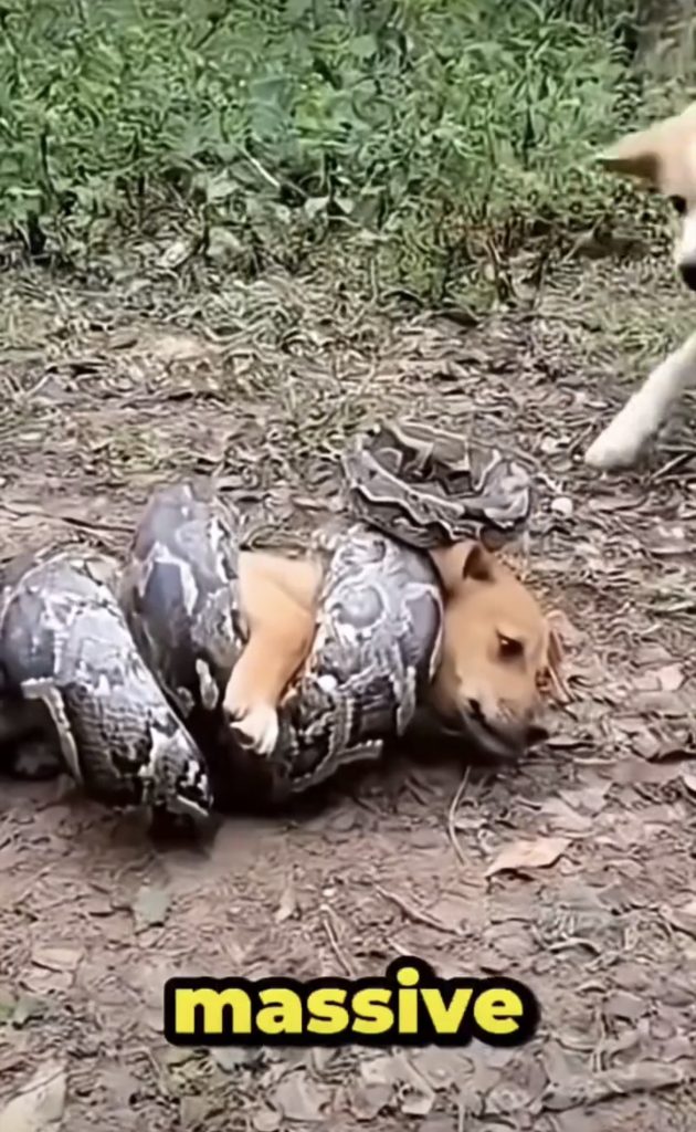 Heroic Rescue: Dog Saved from Python Attack - PopularNews75