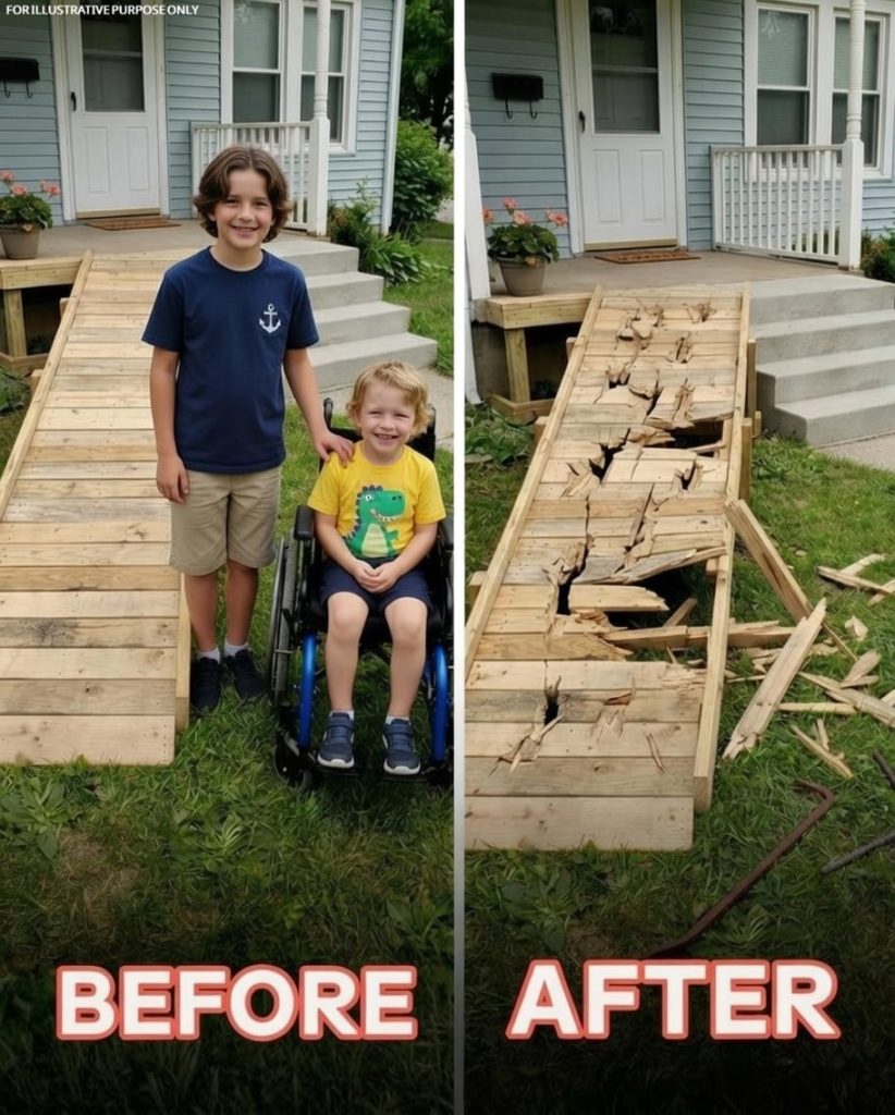 Boys Ramp A Boy Built a Ramp for His Neighbor—What Happened Next Changed the ...